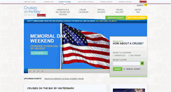 Desktop Screenshot of cruisesonthebay.com